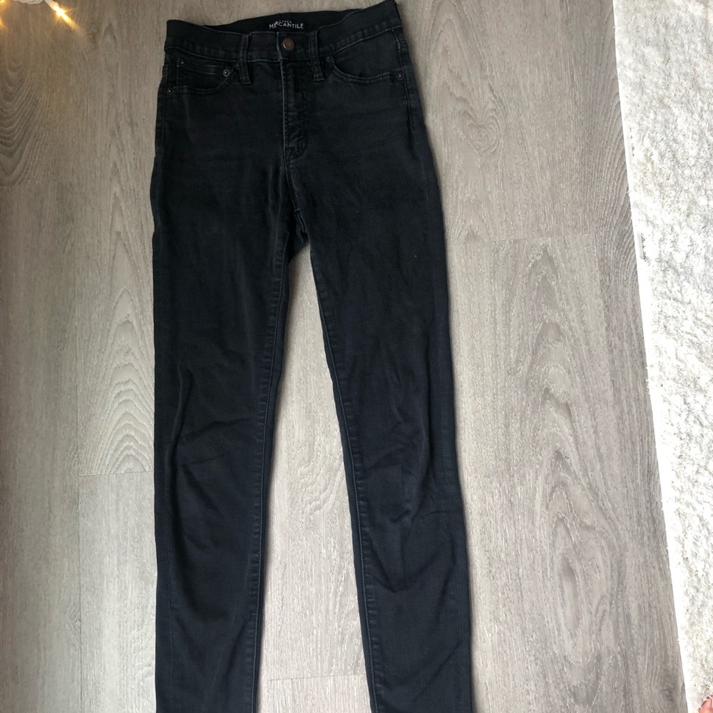 J. Crew High Waisted Skinny Jeans